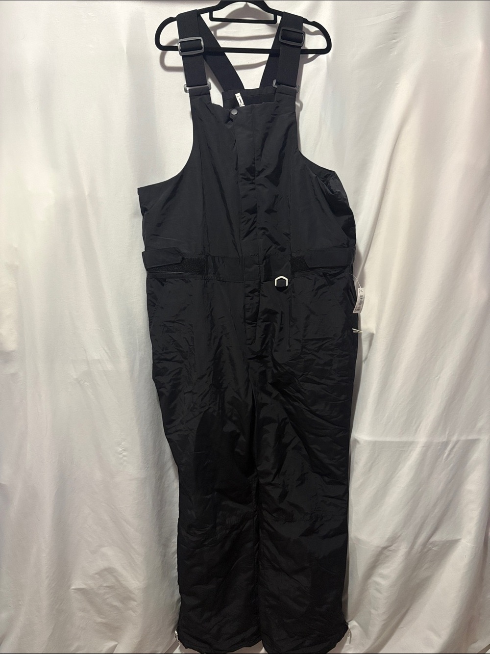 Amazon Essentials Black Ski Snow Bib Overalls